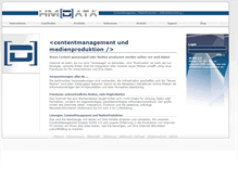 Tablet Screenshot of hmdata.de